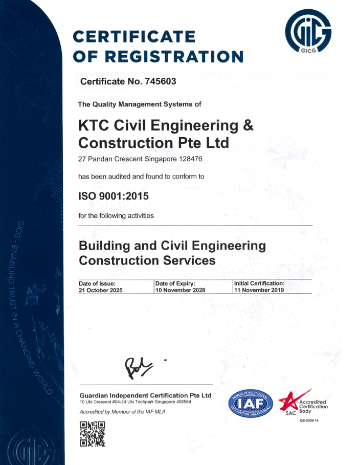 KTC Group - ISO 9001
