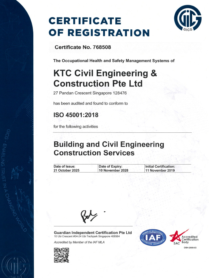 KTC Group - ISO 45001